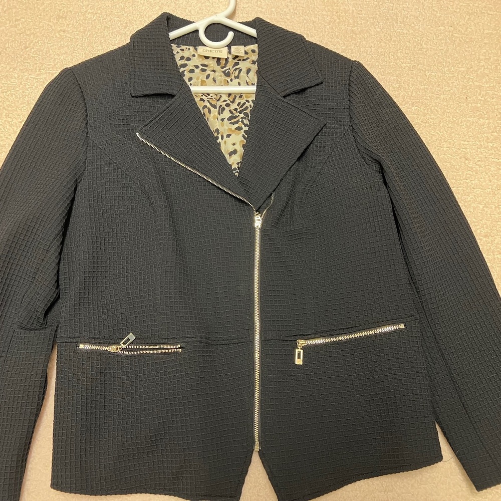 Chicos moto jacket